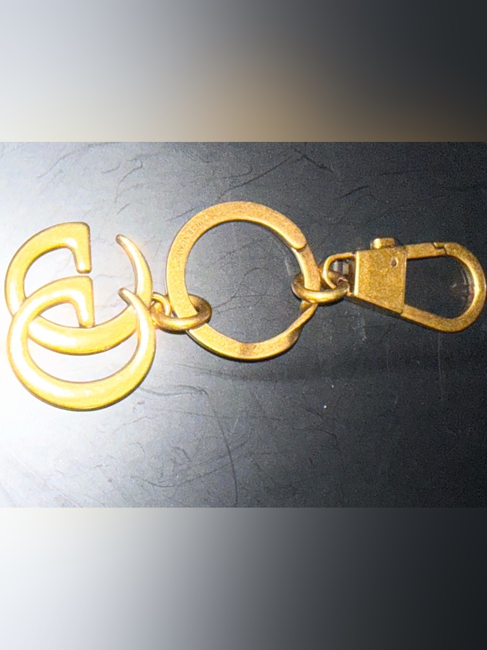 Gucci Marmont Double G Keyring & Bag Charm